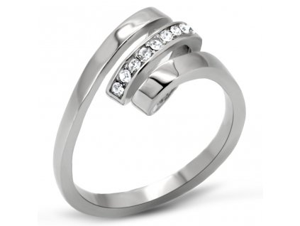 PR6022ZOC ocelovy prsten so zirkonmi
