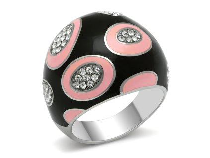 PR6123SWOC swarovski prsten ocelovy