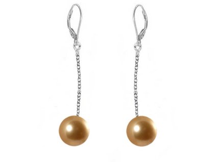NA3607SWPOC swarovski kristalove nausnice golden nausnice