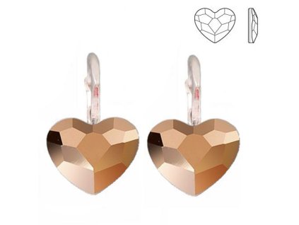 NA9123SWSS swarovski srdiecka nausnice