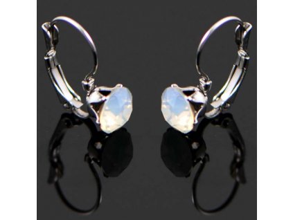 NA3789SWOC opal white swarovski nausnice damske