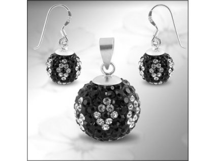 SE1026SWSS set swarovski striebro