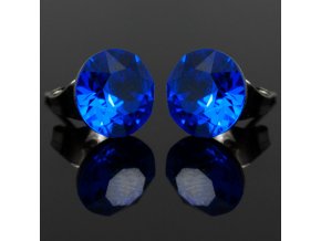 NA3913SWOC swarovski nausnice modre majestic blue