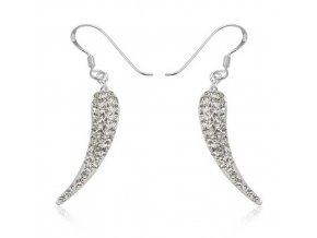 NA0429SWSS swarovski nausnice strieborne