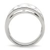 PR1237OC biely prsten z chirurgickej ocele 1