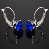 NA3901SWOC ocelove nausnice swarovski majestic blue modra kopie