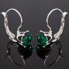 NA3892SWOC emerald swarovski nausnice zelene