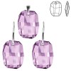 SE1341SWSS strieborny set light ametyst swarovski