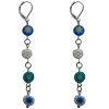NA3991MOC damske ocelove nausnice murano glass