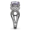 PR1335ZOC prsten z ocele fialovy zirkon 3