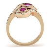 PR6328ZGOC ocelovy prsten fuchsia 1