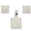 SE1247PSS strieborny set s perlickami