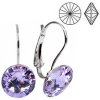 NA3672SWOC fialove swarovski ocelove nausnice