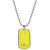 LNH0022 police nahrdelnik dog tag zlty