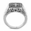 PR8138OC pansky ocelovy prsten ornamenty 1
