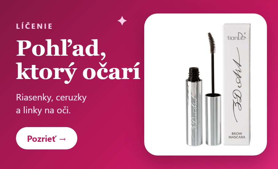 Pohľad, ktorý očarí – riasenky, ceruzky a linky na oči tianDe