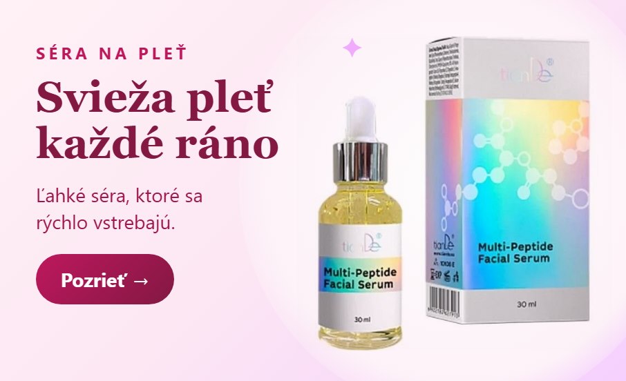 Svieža pleť každé ráno – ľahké séra na pleť tianDe