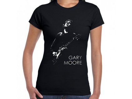 t shirt gary moore silhouette ladies