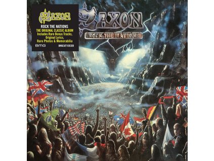 cd saxon rock the nations