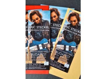 jegyek eric steckel 2026 aprilis