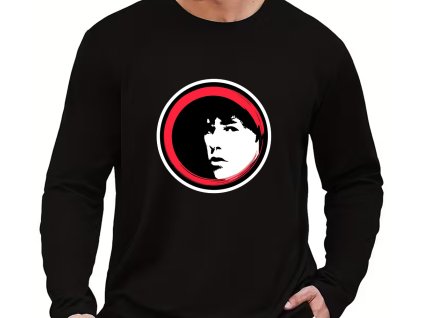 t shirt gary moore face logo longsleeve