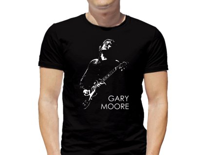 t shirt gary moore silhouette