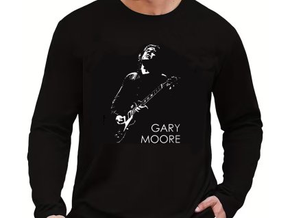 t shirt gary moore silhouette longsleeve