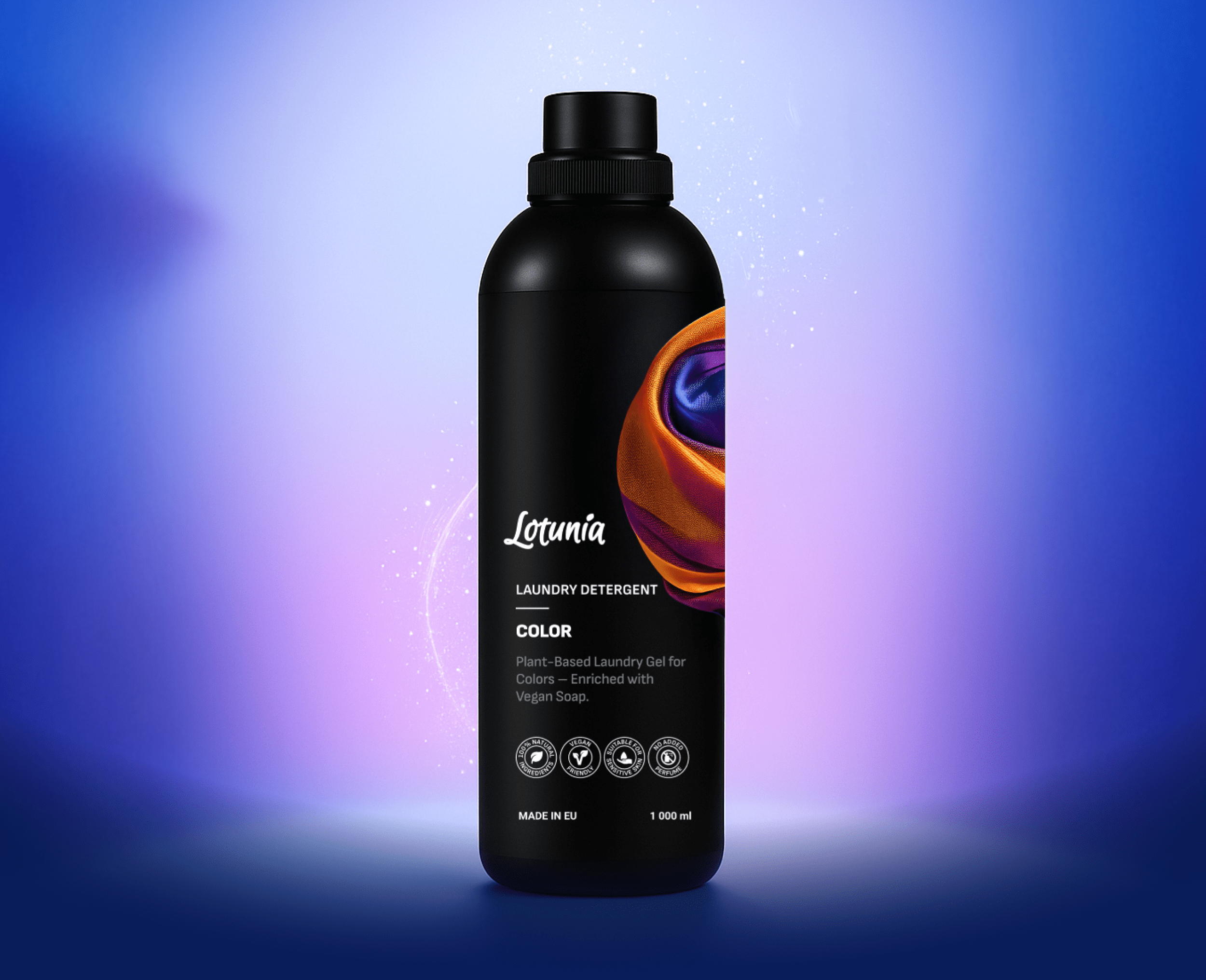 Přírodní prací gel pro barevné prádlo Přírodní prací gel pro barevné prádlo