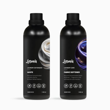 lotunia pdp fabric softener 1000 and laundry detergent white 1000 min