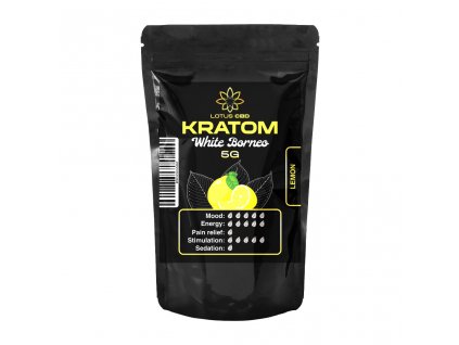 Lotus CBD Kratom White Borneo - Lemon