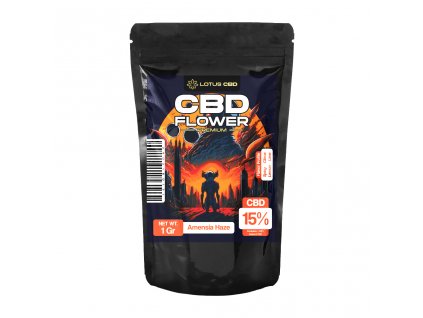 cbd flower amnesiahaze 1g