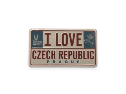 Magnetka 3006/1 plechová cedule