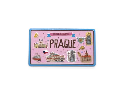 Magnetka 3006/9 plechová cedule