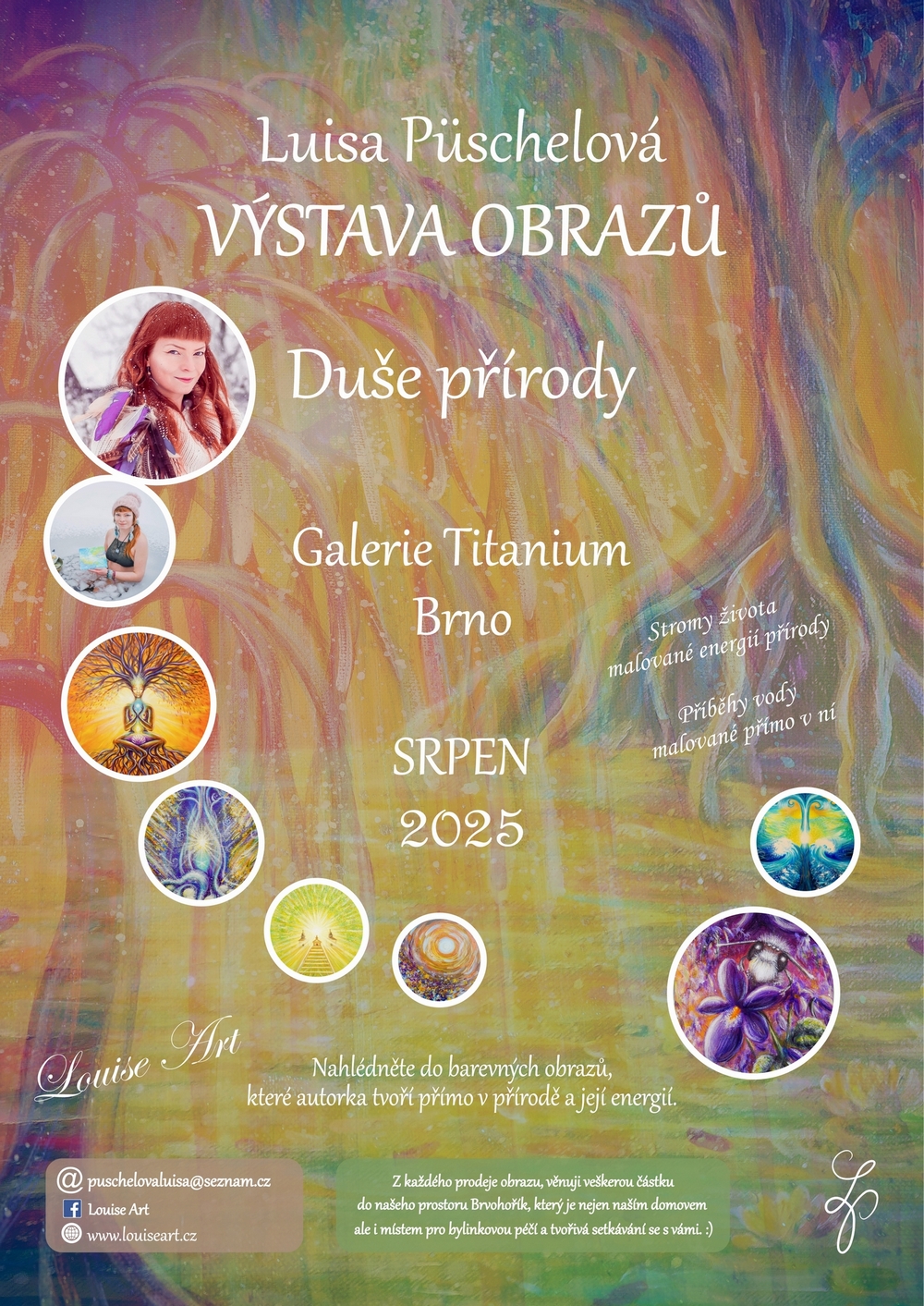 🖼POZVÁNKA NA MOU VÝSTAVU OBRAZŮ V BC TITANIUM V BRNĚ🖼