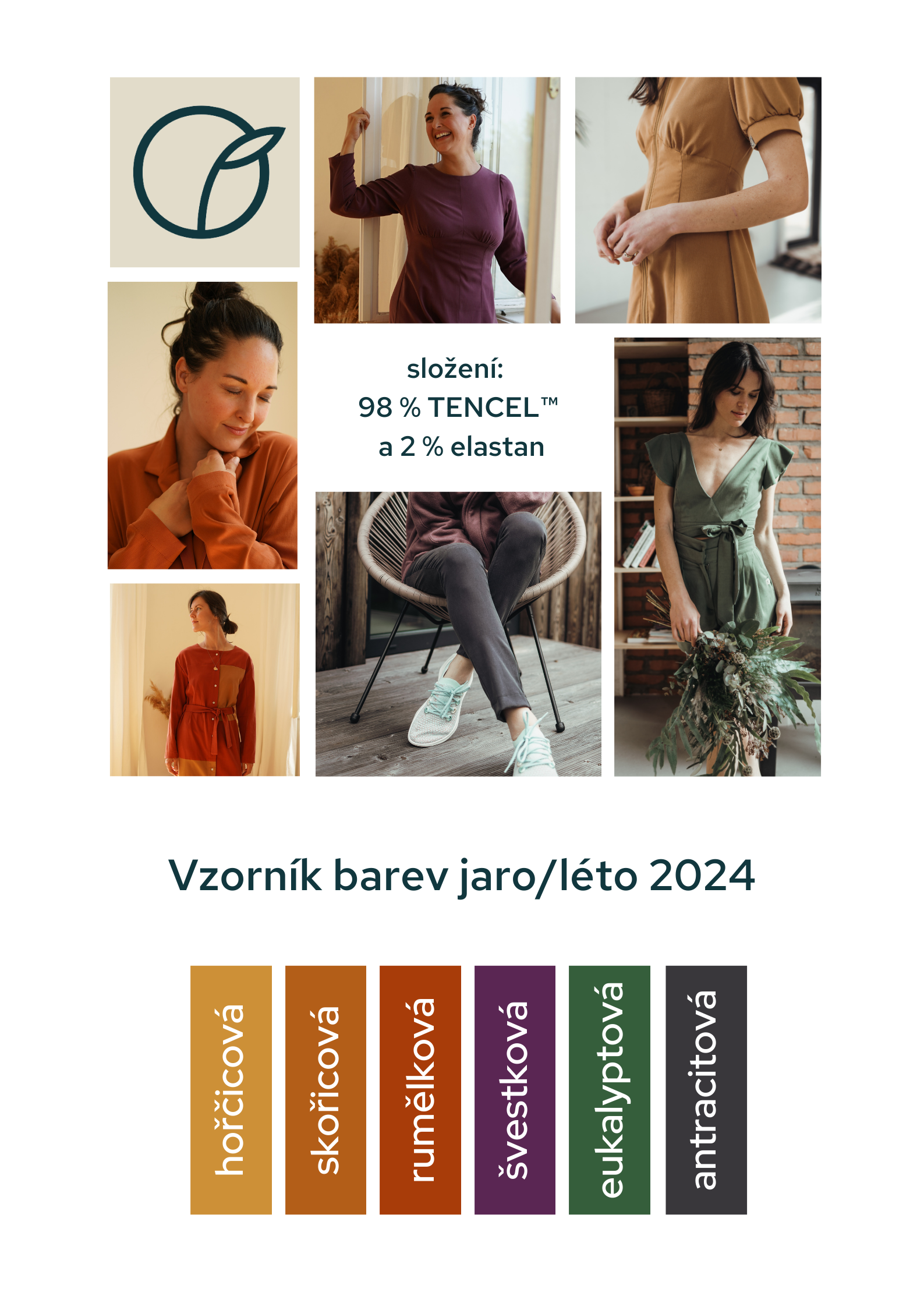 Vzorník barev jaro/léto 2024