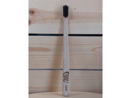 Bambusový kartáček na zuby střední bezobal – medium
