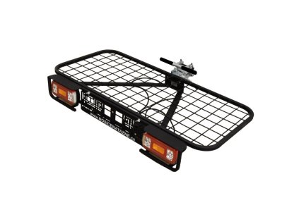 Univerzální platforma AM Nosiče + pákový rychloupínák nové generace v černé barvě