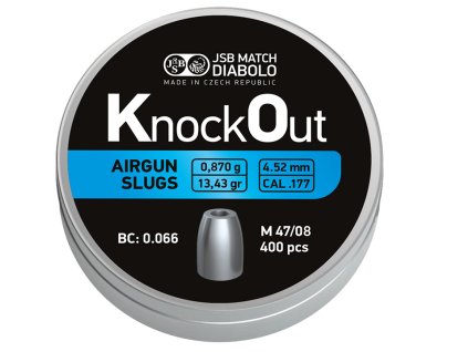 JSB KnockOut slugy do vzduchovky