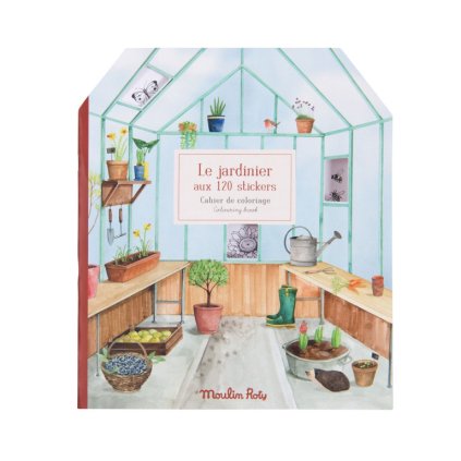 104611 moulin roty zahradni knizka se samolepkami
