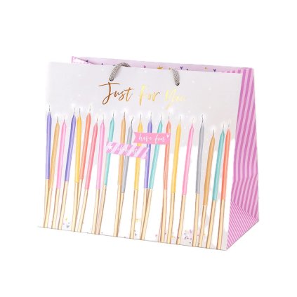 belly buttons bag candles