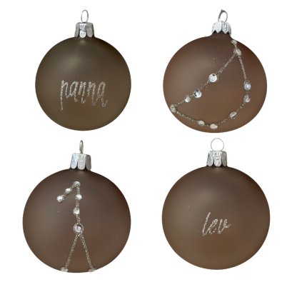 Ozdoba Horoskop Hnědá