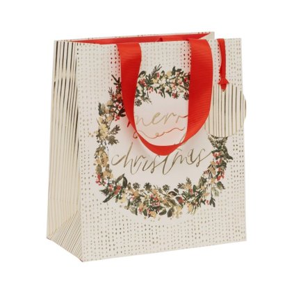 Dárková taška Golden Garland střední