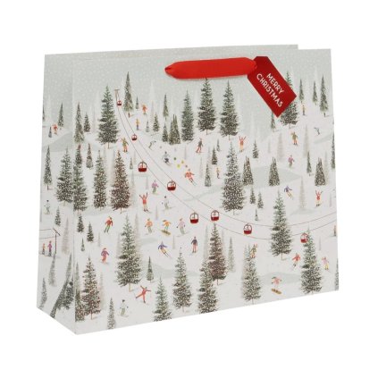 Dárková taška Landscape Christmas on the Piste veld