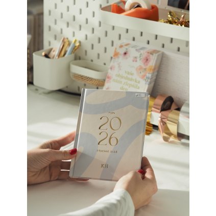 25. Knižní diář A6 Calm Current