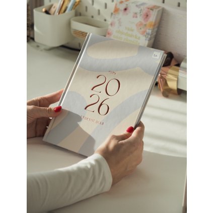 31. Knižní diář A5 Týdenní Calm Current