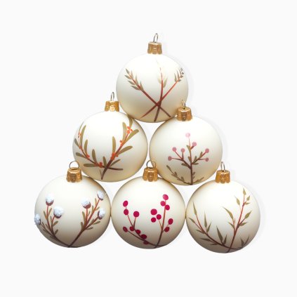 Sada vánočních ozdob Nature
