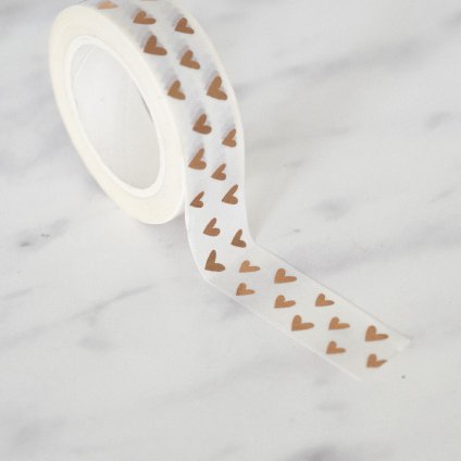 Washi páska heart