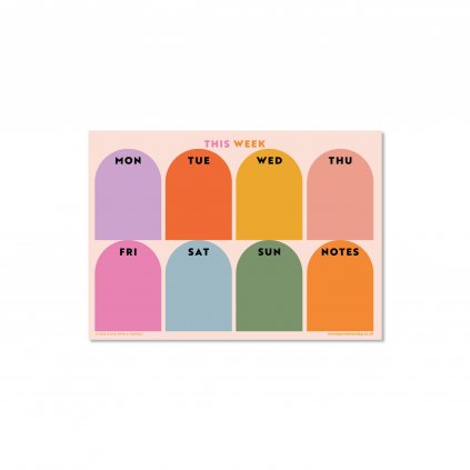 OUAT Fridge Magnet Rainbow Arches TUE MFP WKL RAR A4 RRP £13.50 (Solid)
