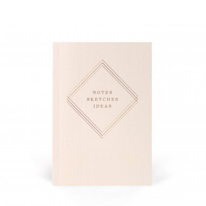Malý zápisník Beige Sketch Ideas