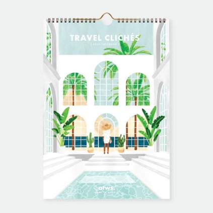 CAL07 CALENDAR travel chliche Front